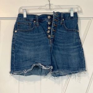 Madewell High Rise Shorts